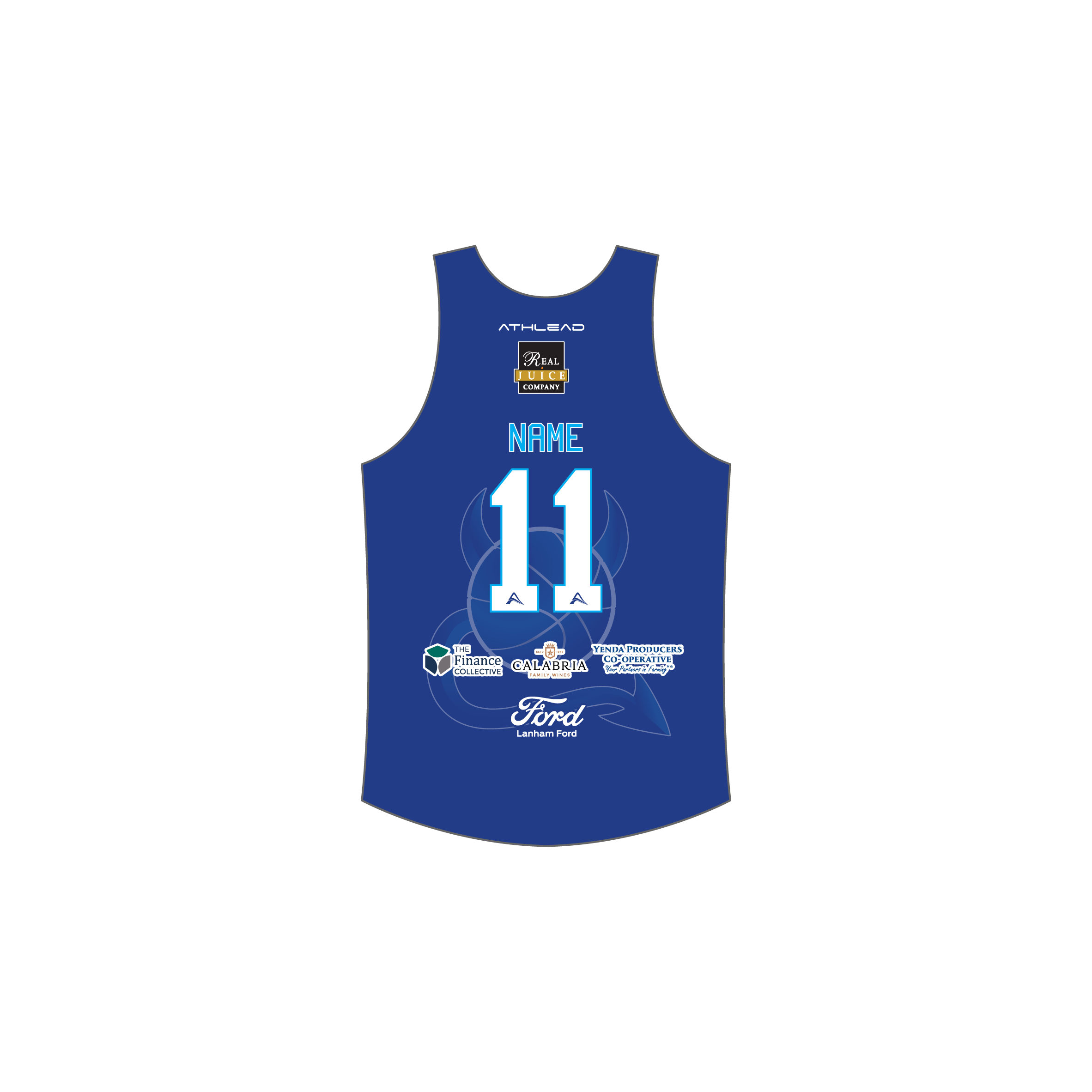 Junior Reversible Playing Singlet – Griffith Demons